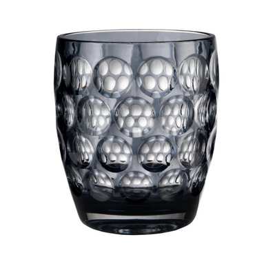 Mario Luca Giusti Lente Set of 2 Short Tumblers Grey