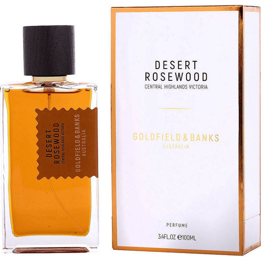 Goldfield & Banks Desert Rosewood Eau de Parfum 100mL bottle and box