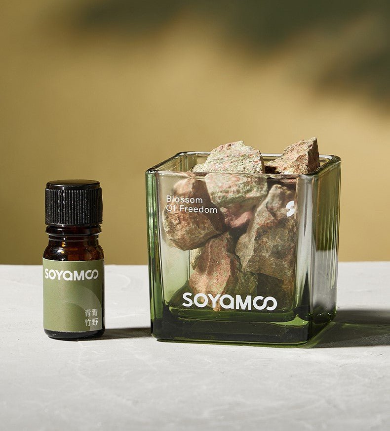 Green Bamboo Grove Dopamine Crystal Diffuser-0