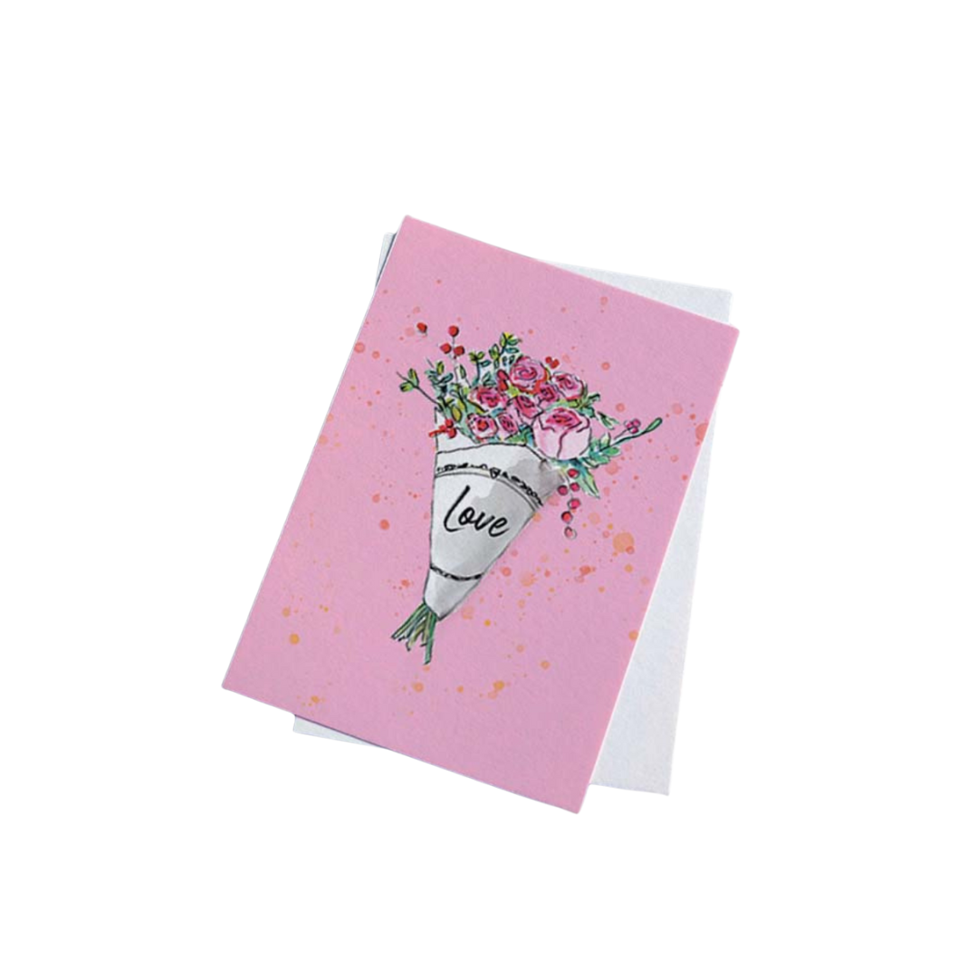 Greeting Card - Susan Keiran - Susan Keiran Greeting Card Love - The Gift Company