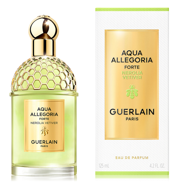 Guerlain Aqua Allegoria Forte Nerolia Vetiver Eau de Parfum 125mL bottle and box