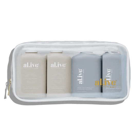 Hair & Body Wash] - Al.ive - al.ive Hair & Body Travel Pack - The Gift Company