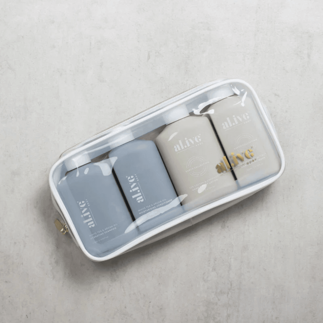 Hair & Body Wash] - Al.ive - al.ive Hair & Body Travel Pack - The Gift Company