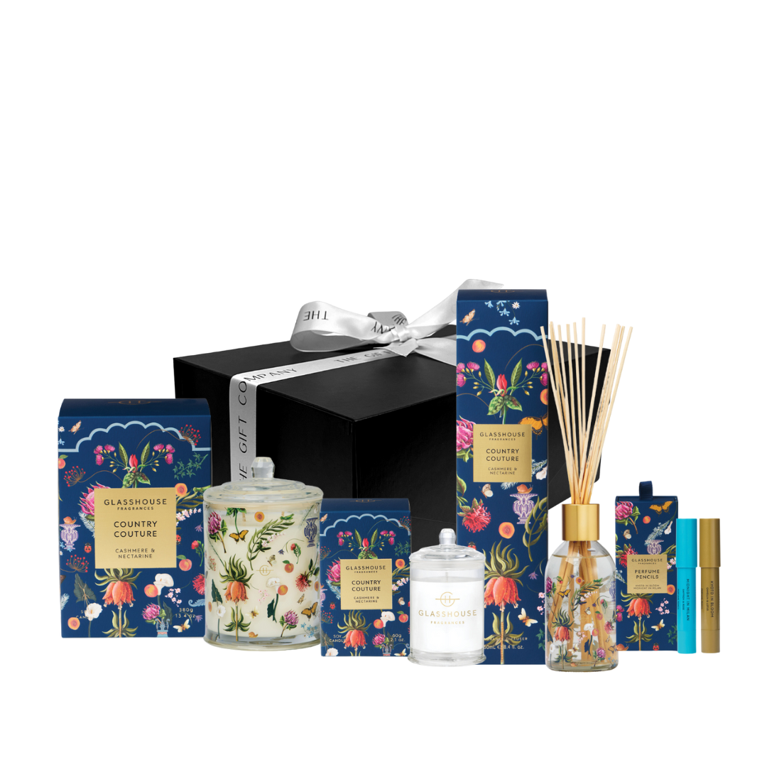 Hamper - Glasshouse - Glasshouse Fragrances Country Couture Hamper by The Gift Company - The Gift Company