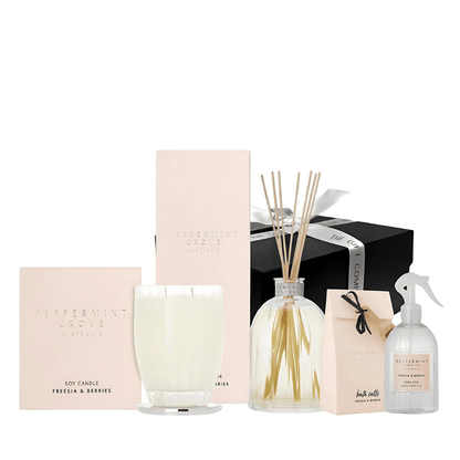 Hamper - Peppermint Grove - Peppermint Grove Freesia & Berries Hamper by The Gift Company - The Gift Company