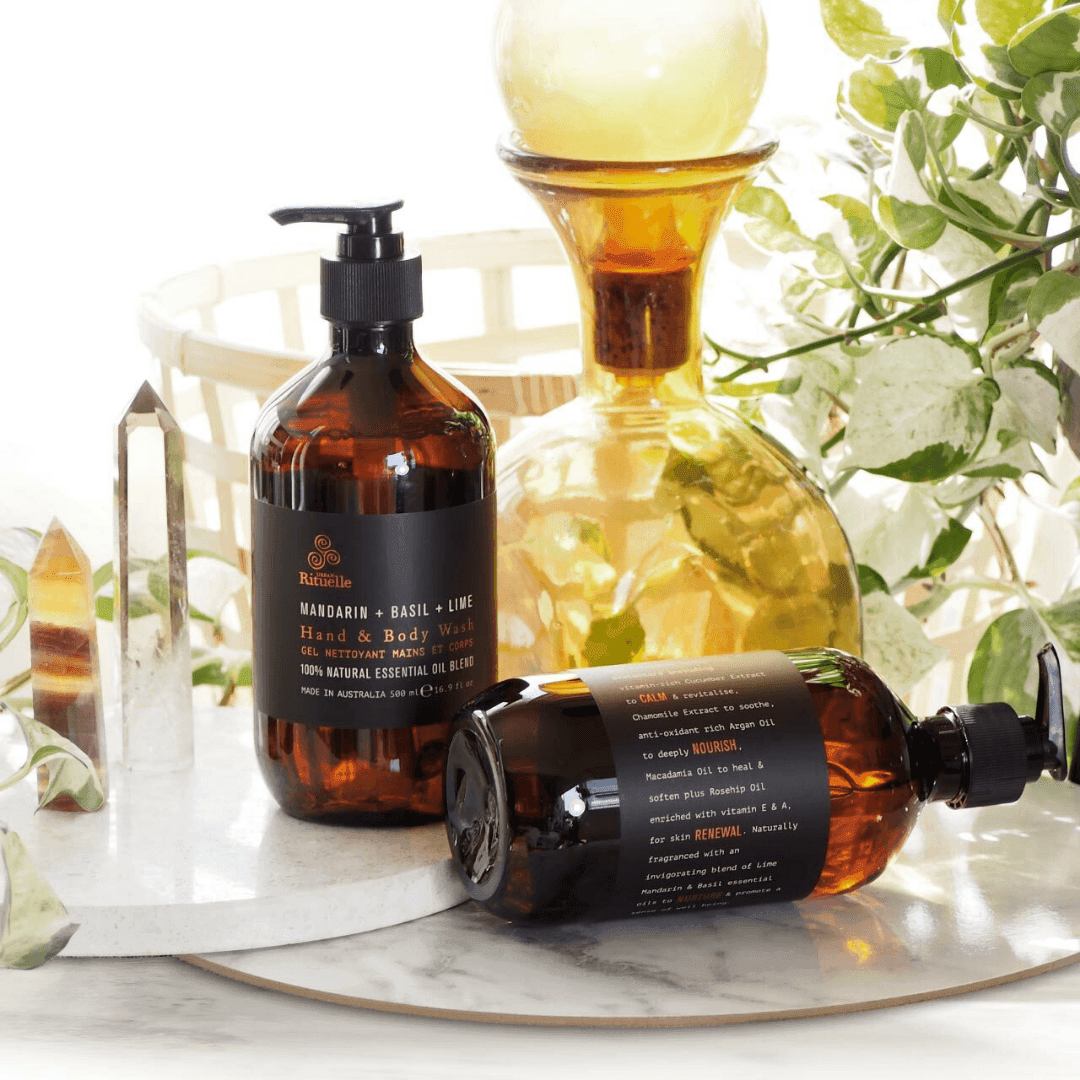 Hamper - Urban Rituelle - Urban Rituelle Mandarin Basil & Lime Spa & Home Fragrance Gift Hamper by The Gift Company - The Gift Company