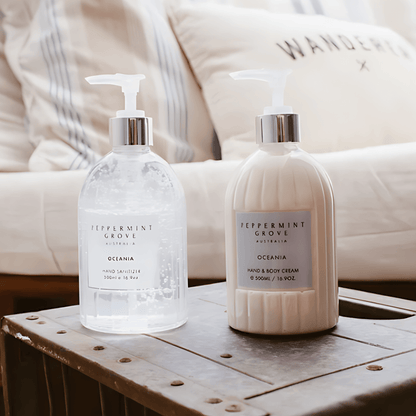 Hand & Body Cream - Peppermint Grove - Peppermint Grove Hand & Body Cream Oceania - The Gift Company