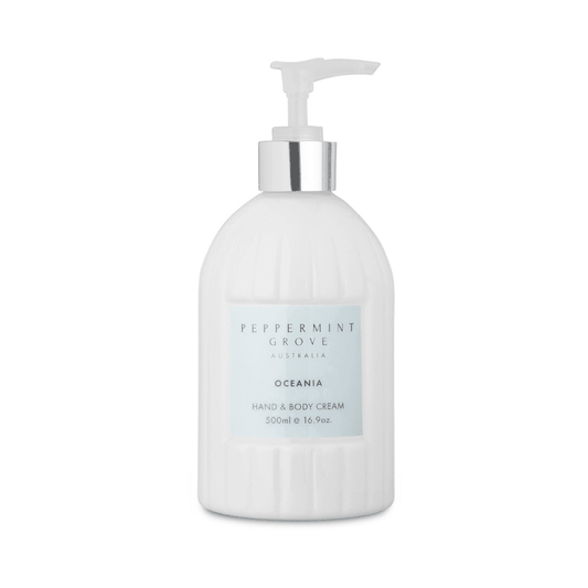 Hand & Body Cream - Peppermint Grove - Peppermint Grove Hand & Body Cream Oceania - The Gift Company