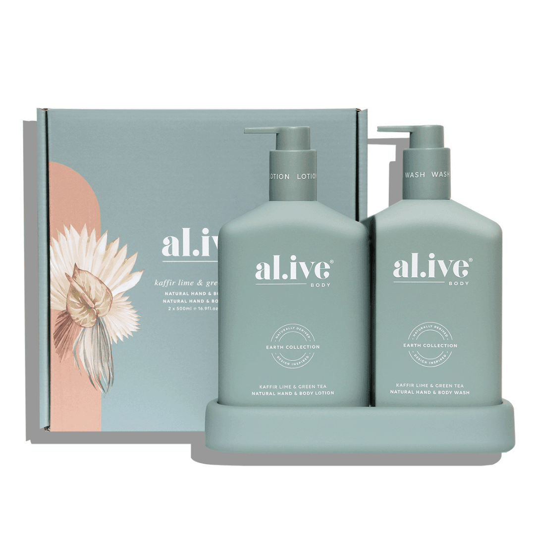 Hand & Body Lotion - Al.ive - al.ive body Hand & Body Lotion Refill - Kaffir Lime & Green Tea 1Ltr - The Gift Company