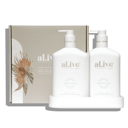 Hand & Body Lotion - Al.ive - al.ive body Hand & Body Lotion Refill - Mango & Lychee 1Ltr - The Gift Company