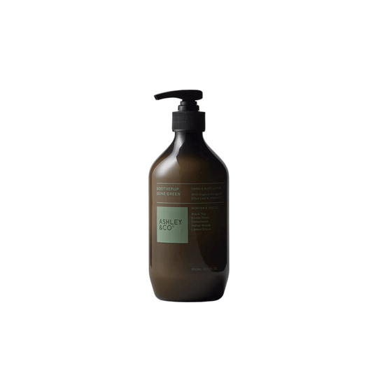 Hand & Body Lotion - Ashley & Co - Ashley & Co Mortar & Pestle Sootherup Hand & Body Lotion 500mL - The Gift Company