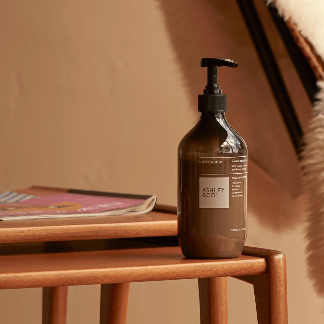 Hand & Body Lotion - Ashley & Co - Ashley & Co Sootherup Hand & Body Lotion Blossom & Gilt 500ml - The Gift Company