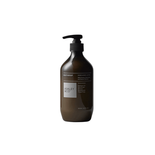 Hand & Body Lotion - Ashley & Co - Ashley & Co Tui & Kahili Sootherup Hand & Body Lotion 500mL - The Gift Company