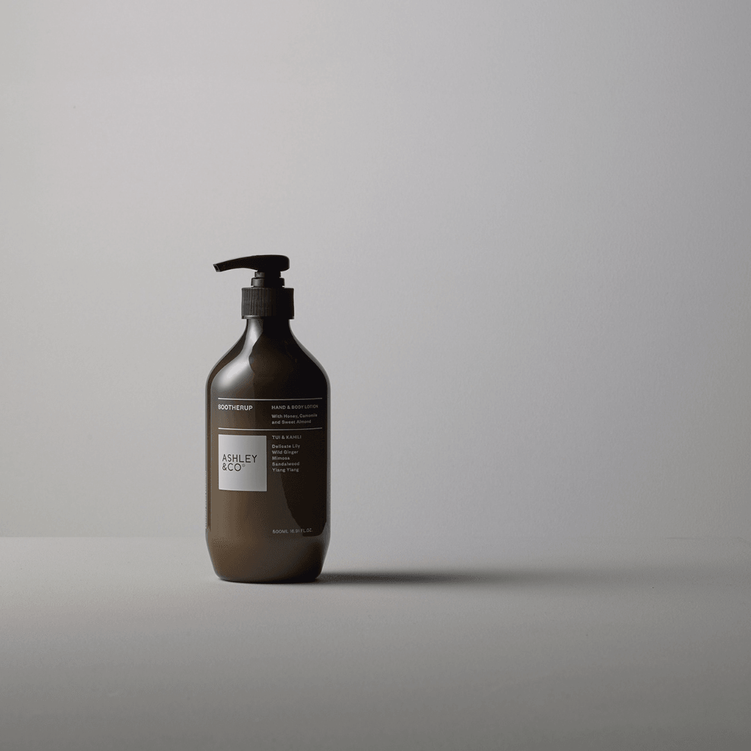 Hand & Body Lotion - Ashley & Co - Ashley & Co Tui & Kahili Sootherup Hand & Body Lotion 500mL - The Gift Company