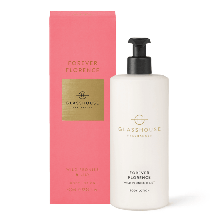 Hand & Body Lotion - Glasshouse - Glasshouse Fragrances Body Lotion - Forever Florence - The Gift Company