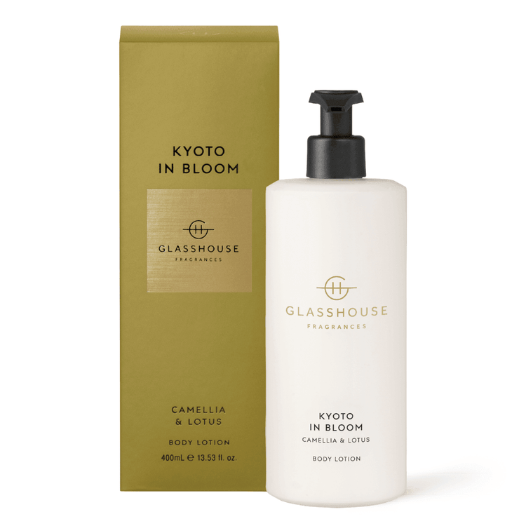 Hand & Body Lotion - Glasshouse - Glasshouse Fragrances Body Lotion - Kyoto in Bloom - The Gift Company