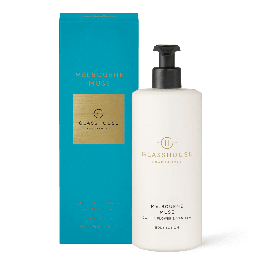Hand & Body Lotion - Glasshouse - Glasshouse Fragrances Body Lotion - Melbourne Muse - The Gift Company