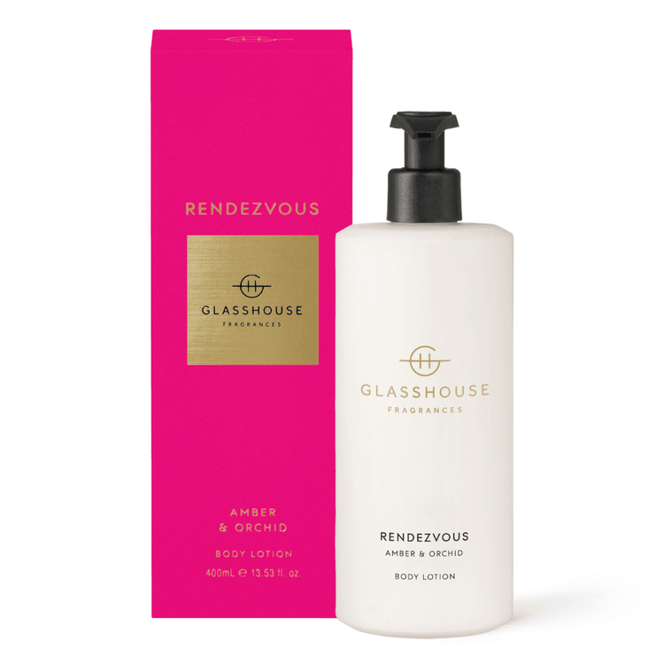 Hand & Body Lotion - Glasshouse - Glasshouse Fragrances Body Lotion - Rendezvous - The Gift Company