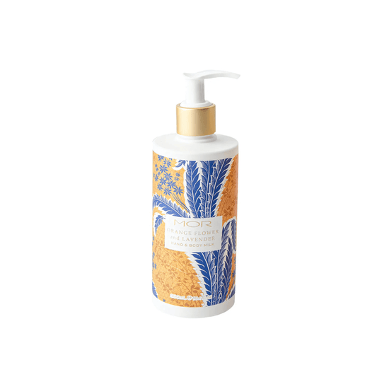 Hand & Body Lotion - Mor Boutique - MOR Jardiniere Orange Flower & Lavender Hand & Body Milk 300mL - The Gift Company