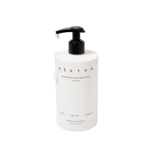 Hand & Body Lotion - Nektar - Nektar Aqua Lune Hand & Body Hydrating Lotion 450ml - The Gift Company
