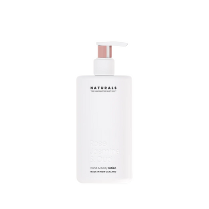 Hand & Body Lotion - The Aromatherapy Co. - The Aromatherapy Co. Rose Jasmine & Oud Naturals Hand & Body Lotion 400mL - The Gift Company