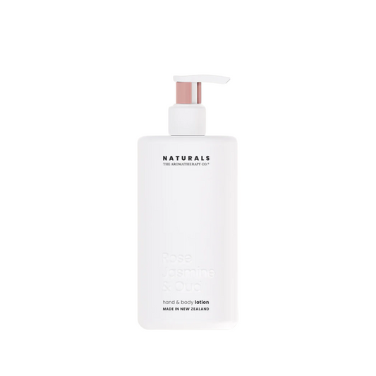 Hand & Body Lotion - The Aromatherapy Co. - The Aromatherapy Co. Rose Jasmine & Oud Naturals Hand & Body Lotion 400mL - The Gift Company