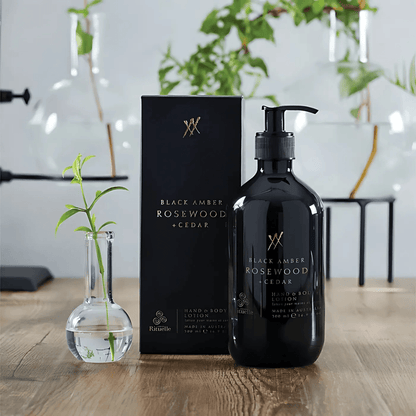 Hand & Body Lotion - Urban Rituelle - Urban Rituelle Black Amber, Rosewood & Cedar Hand & Body Lotion 500ml - The Gift Company