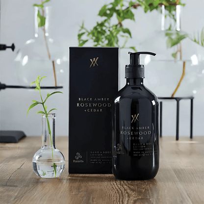 Hand & Body Lotion - Urban Rituelle - Urban Rituelle Black Amber, Rosewood & Cedar Hand & Body Lotion 500ml - The Gift Company