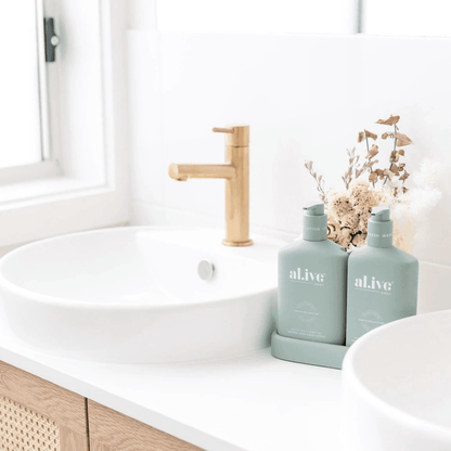 Hand & Body Wash - Al.ive - al.ive body Duo - Kaffir Lime & Green Tea Hand & Body Wash & Lotion - The Gift Company