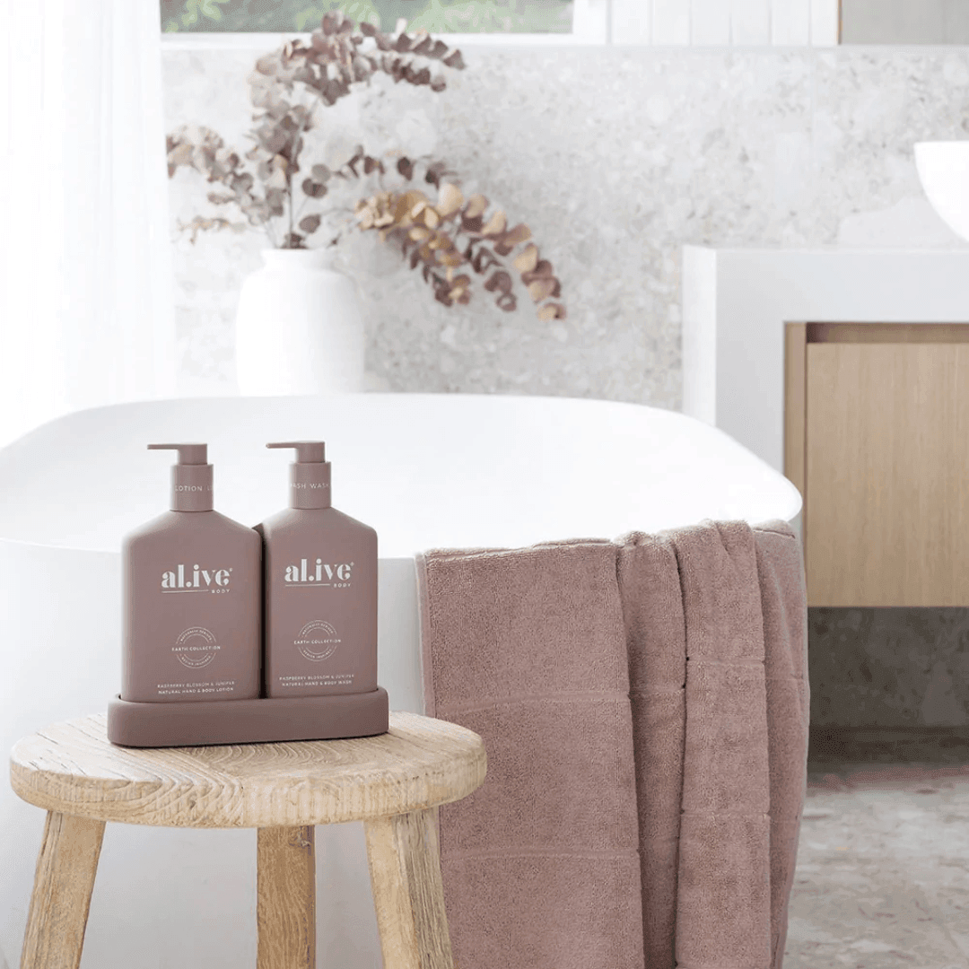 Hand & Body Wash - Al.ive - al.ive body Duo - Raspberry Blossom & Juniper Hand & Body Wash & Lotion - The Gift Company