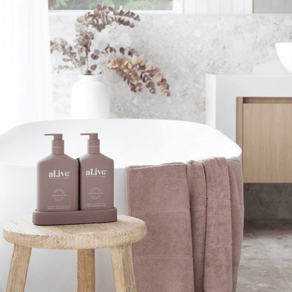Hand & Body Wash - Al.ive - al.ive body Duo - Raspberry Blossom & Juniper Hand & Body Wash & Lotion - The Gift Company