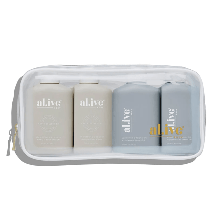Hand & Body Wash - Al.ive - al.ive Hair & Body Travel Pack - The Gift Company
