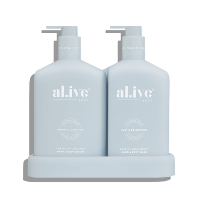 Hand & Body Wash - Al.ive - al.ive Hand Wash & Lotion Duo | Coastal Wildflower - The Gift Company