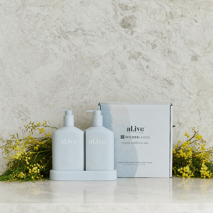 Hand & Body Wash - Al.ive - al.ive Hand Wash & Lotion Duo | Coastal Wildflower - The Gift Company