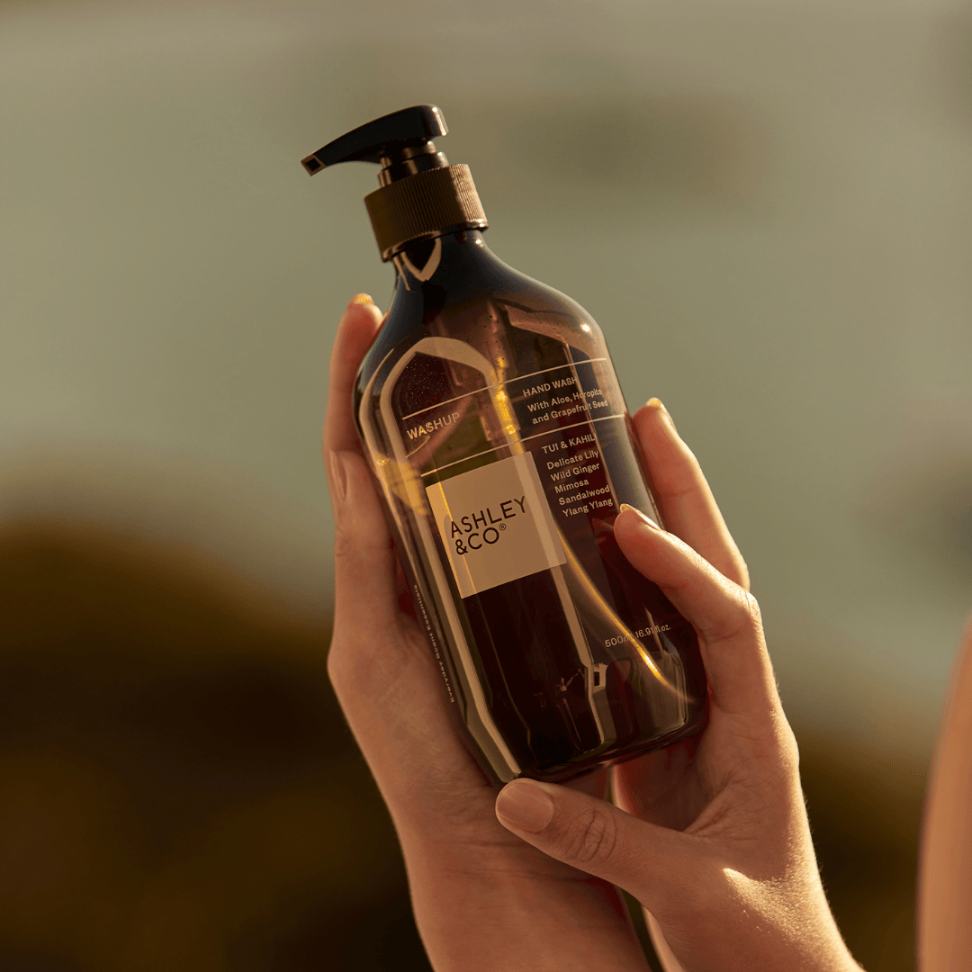 Hand & Body Wash - Ashley & Co - Ashley & Co Mortar & Pestle Washup Gone Green 500mL - The Gift Company