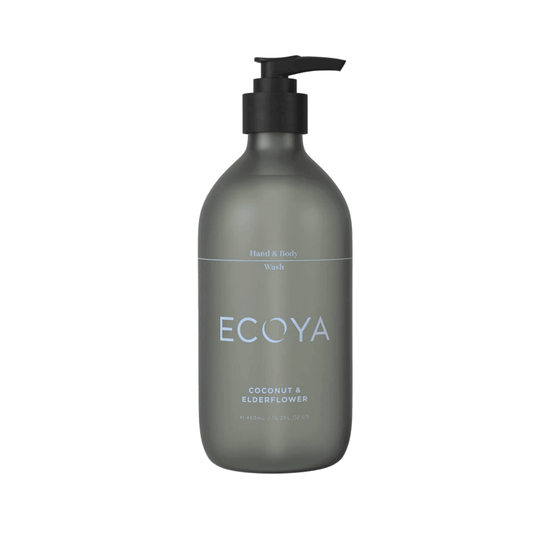 Hand & Body Wash - Ecoya - ECOYA Hand & Body Wash - Coconut & Elderflower - The Gift Company