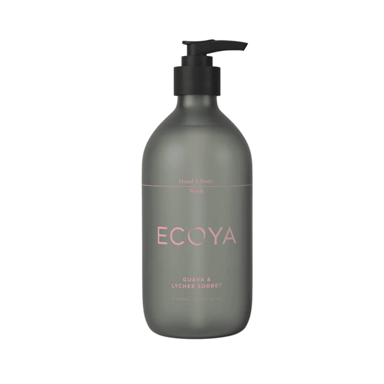 Hand & Body Wash - Ecoya - ECOYA Hand & Body Wash - Guava & Lychee - The Gift Company