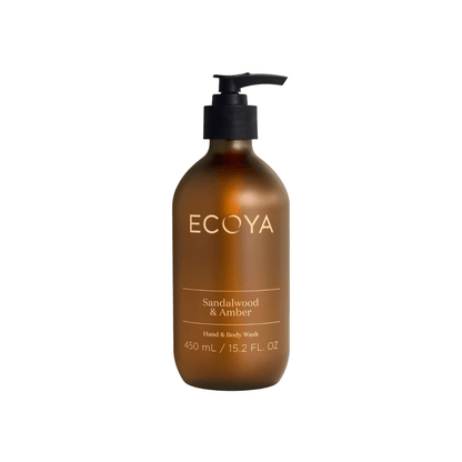 Hand & Body Wash - Ecoya - ECOYA Hand & Body Wash - Sandalwood & Amber - The Gift Company