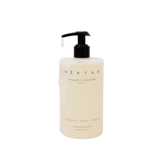 Hand & Body Wash - Nektar - Nektar Bourbon Wood Hand & Body Cleansing Wash 450ml - The Gift Company
