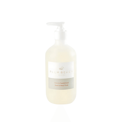 Hand & Body Wash - Palm Beach - Palm Beach Clove & Sandalwood Hand & Body Wash 500mL - The Gift Company