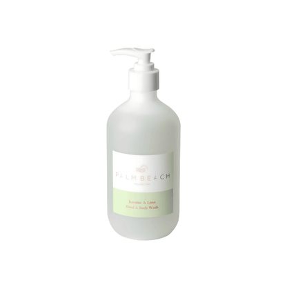 Hand & Body Wash - Palm Beach - Palm Beach Jasmine & Lime Hand & Body Wash 500mL - The Gift Company