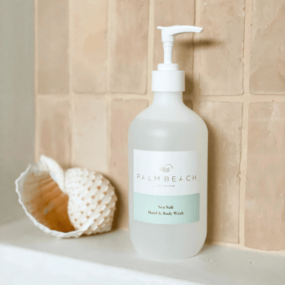 Hand & Body Wash - Palm Beach - Palm Beach Sea Salt Hand & Body Wash 500mL - The Gift Company