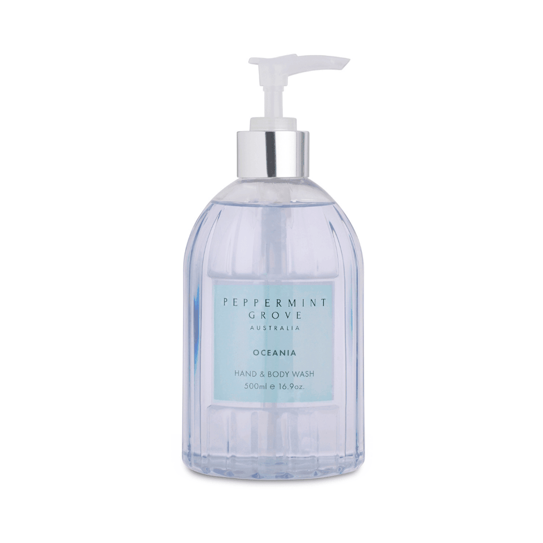 Hand & Body Wash - Peppermint Grove - Peppermint Grove Hand & Body Wash - Oceania - The Gift Company