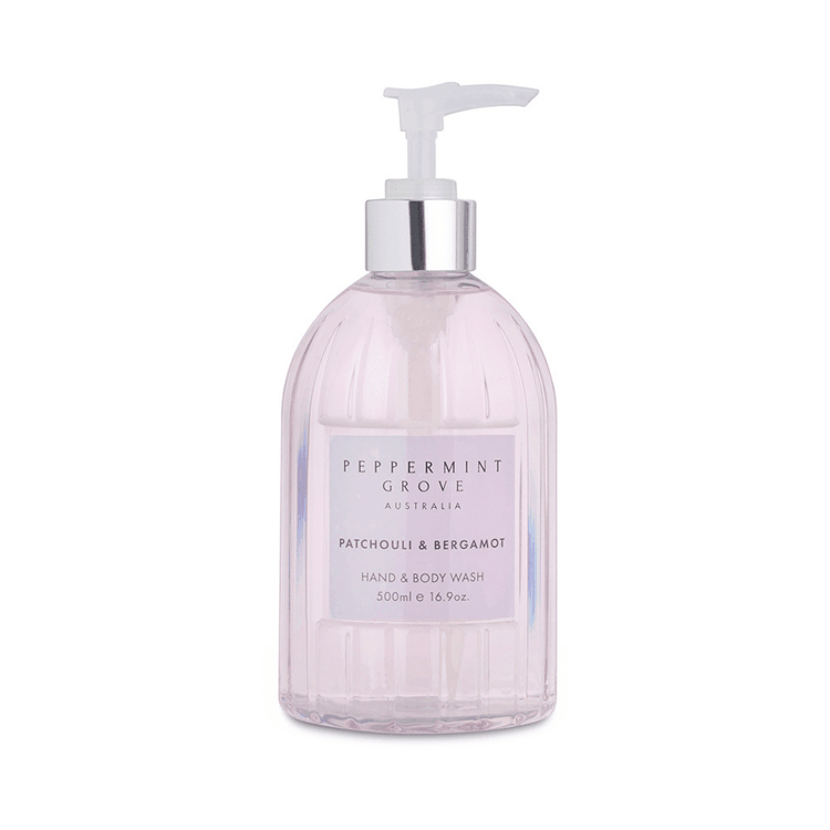Hand & Body Wash - Peppermint Grove - Peppermint Grove Hand & Body Wash - Patchouli & Bergamot - The Gift Company
