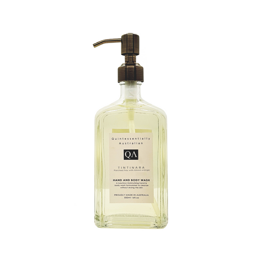 Hand & Body Wash - Quintessentially Australian - Quintessentially Australian Clear Soap Tintinara 500ml - The Gift Company