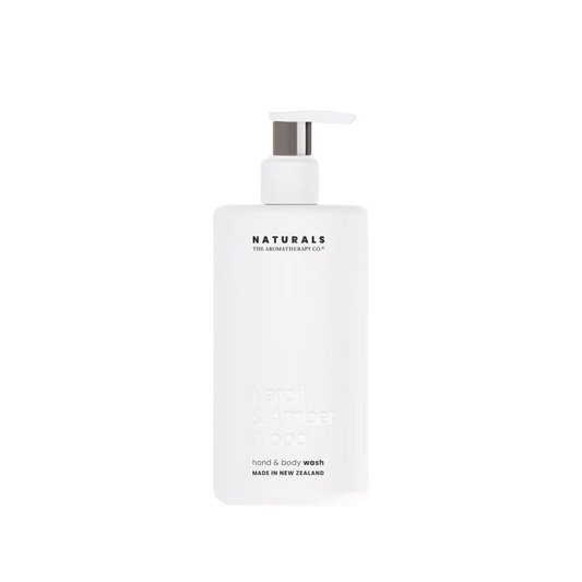 Hand & Body Wash - The Aromatherapy Co. - The Aromatherapy Co. Naturals Hand & Body Wash Neroli & Amber Wood 400mL - The Gift Company