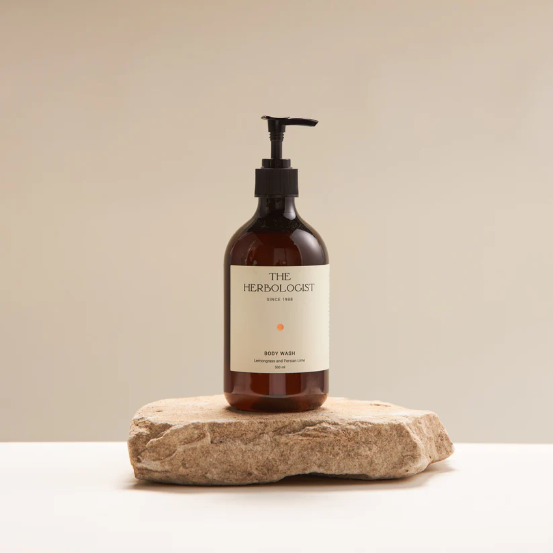 Hand & Body Wash - The Herbologist - The Herbologist Lemongrass and Persian Lime Body Wash 500mL - The Gift Company