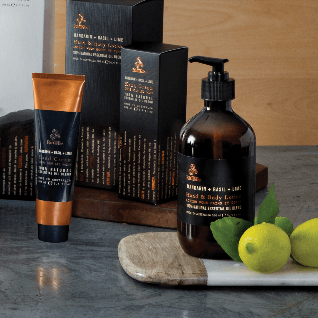 Hand & Body Wash - Urban Rituelle - Urban Rituelle Hand & Body Wash - Mandarin, Basil & Lime 500mL - The Gift Company