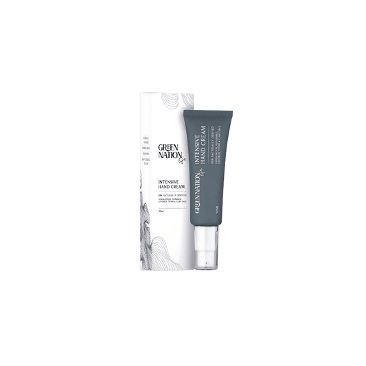 Hand Cream - Green Nation Life - Green Nation Life Intensive Hand Cream 50mL - Sandalwood, Peppermint, Lavender - The Gift Company