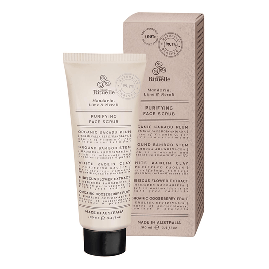 Hand Cream - Urban Rituelle - Urban Rituelle Face Scrub Mandarin, Lime & Neroli 100mL - The Gift Company